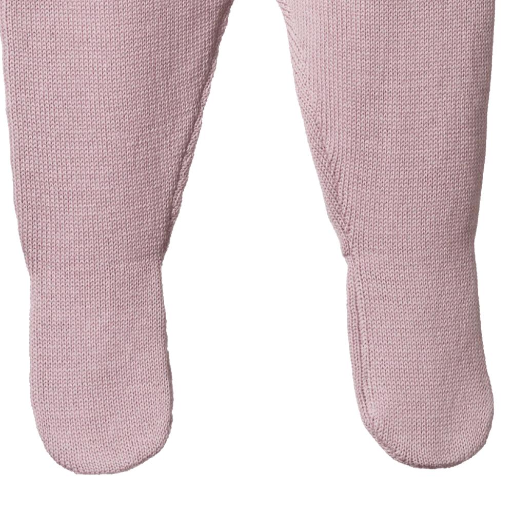 Nature Baby Merino Knit Footed Rompers