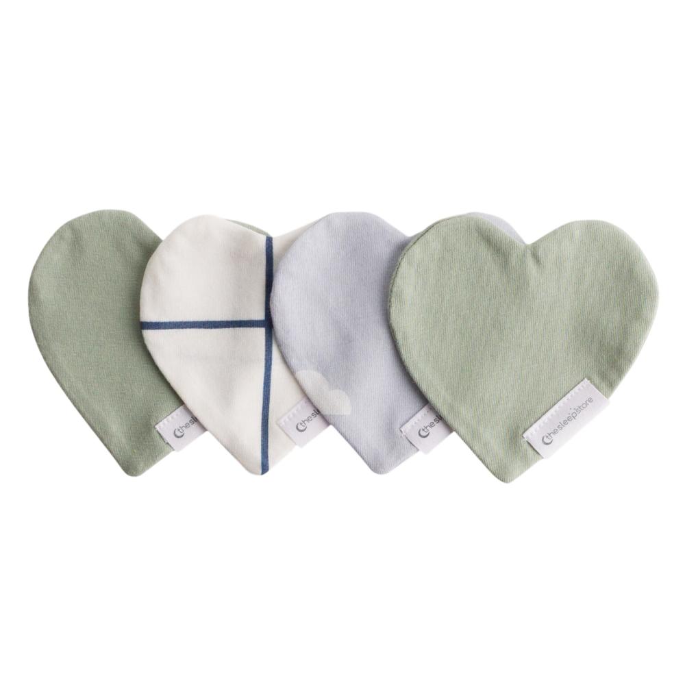 The Sleep Store NICU Hearts 4pk