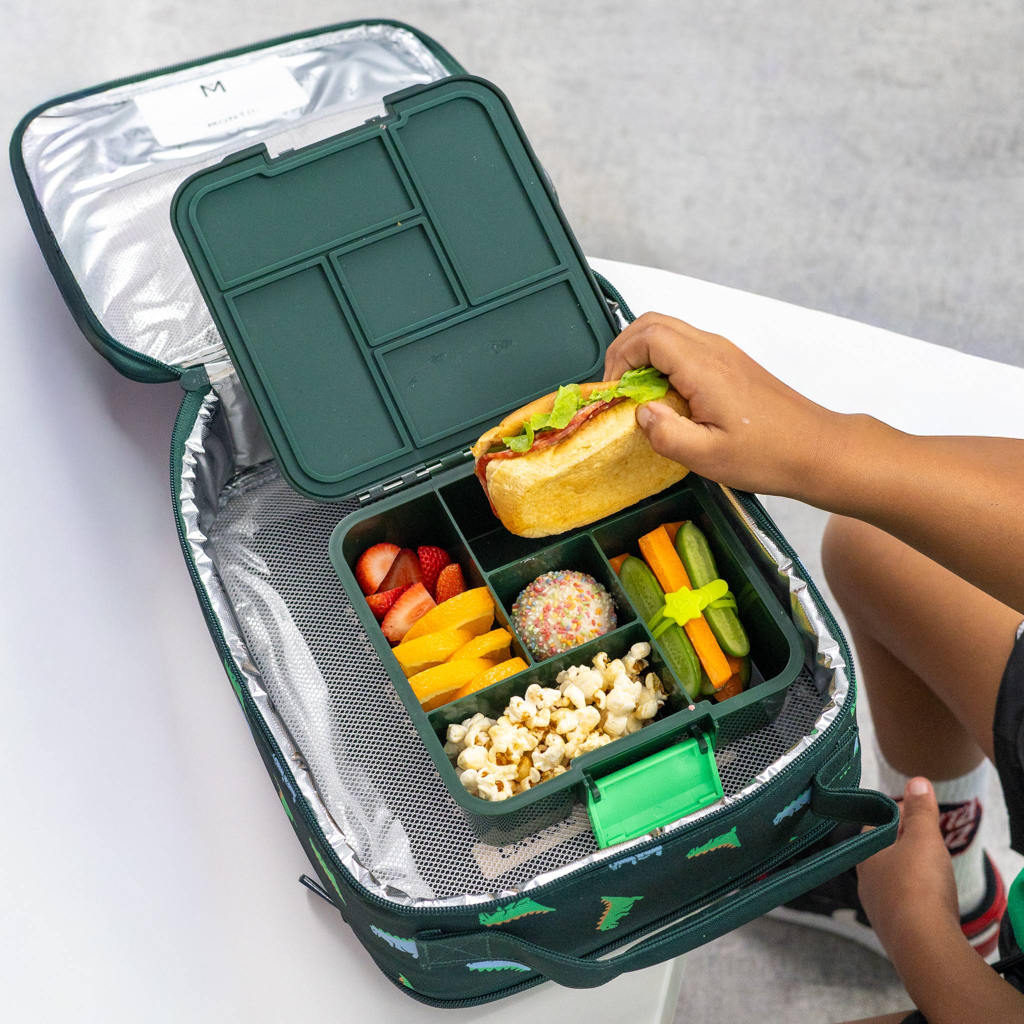 MontiiCo Large Insulated Lunch Bag 2.0