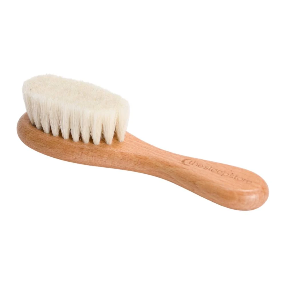 The Sleep Store Wooden Baby Hairbrush