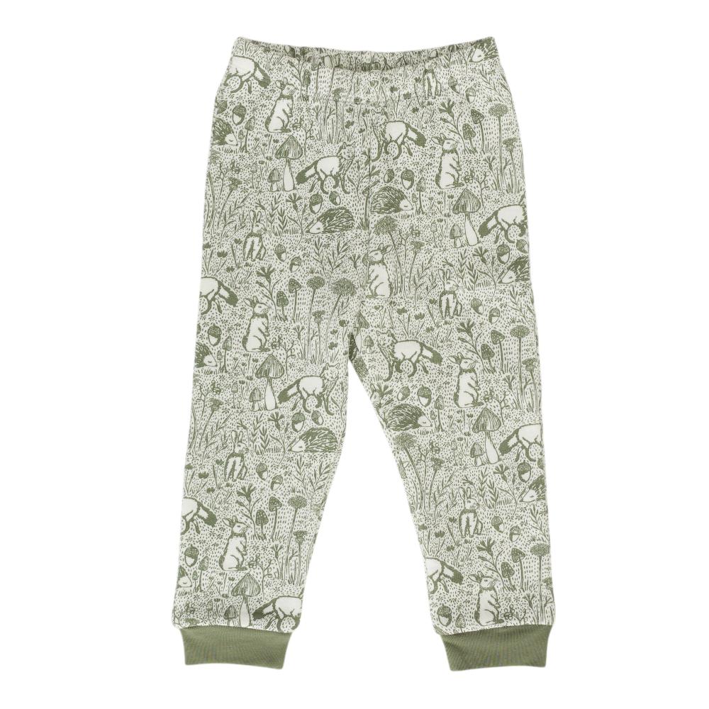 The Sleep Store Premium Winter Organic Cotton Fleece Long Sleeve Pyjama Set