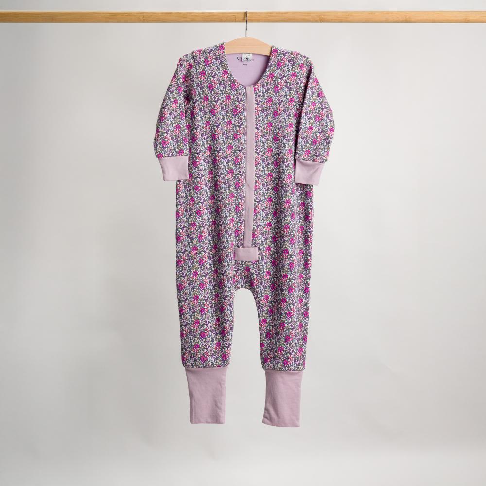 The Sleep Store Winter Cotton / Merino Front Zip Sleeping Suit