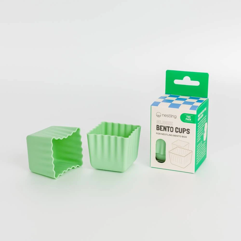 Nestling Silicone Bento Cups 2pk