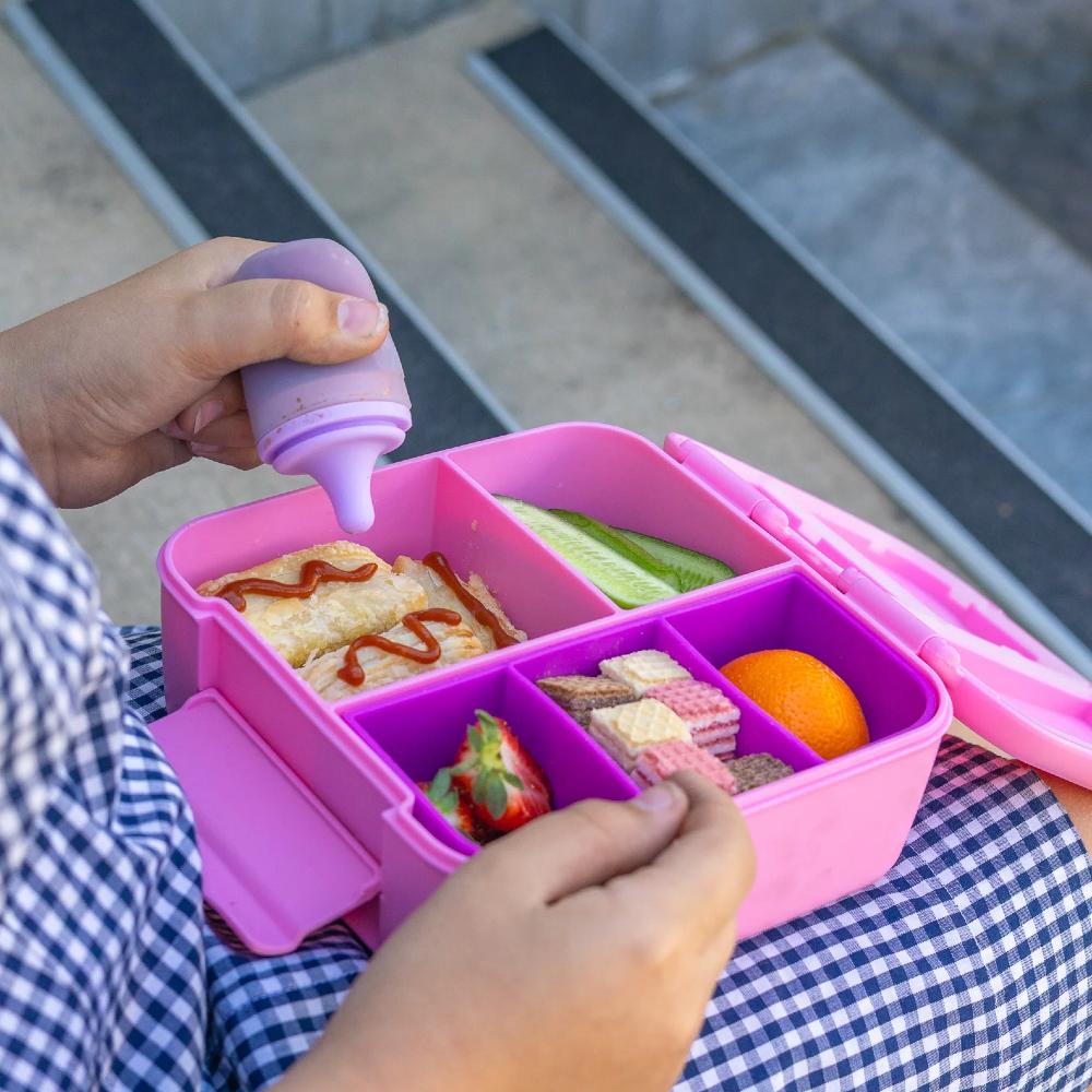 MontiiCo Silicone Sauce Bottle (2 Pack)