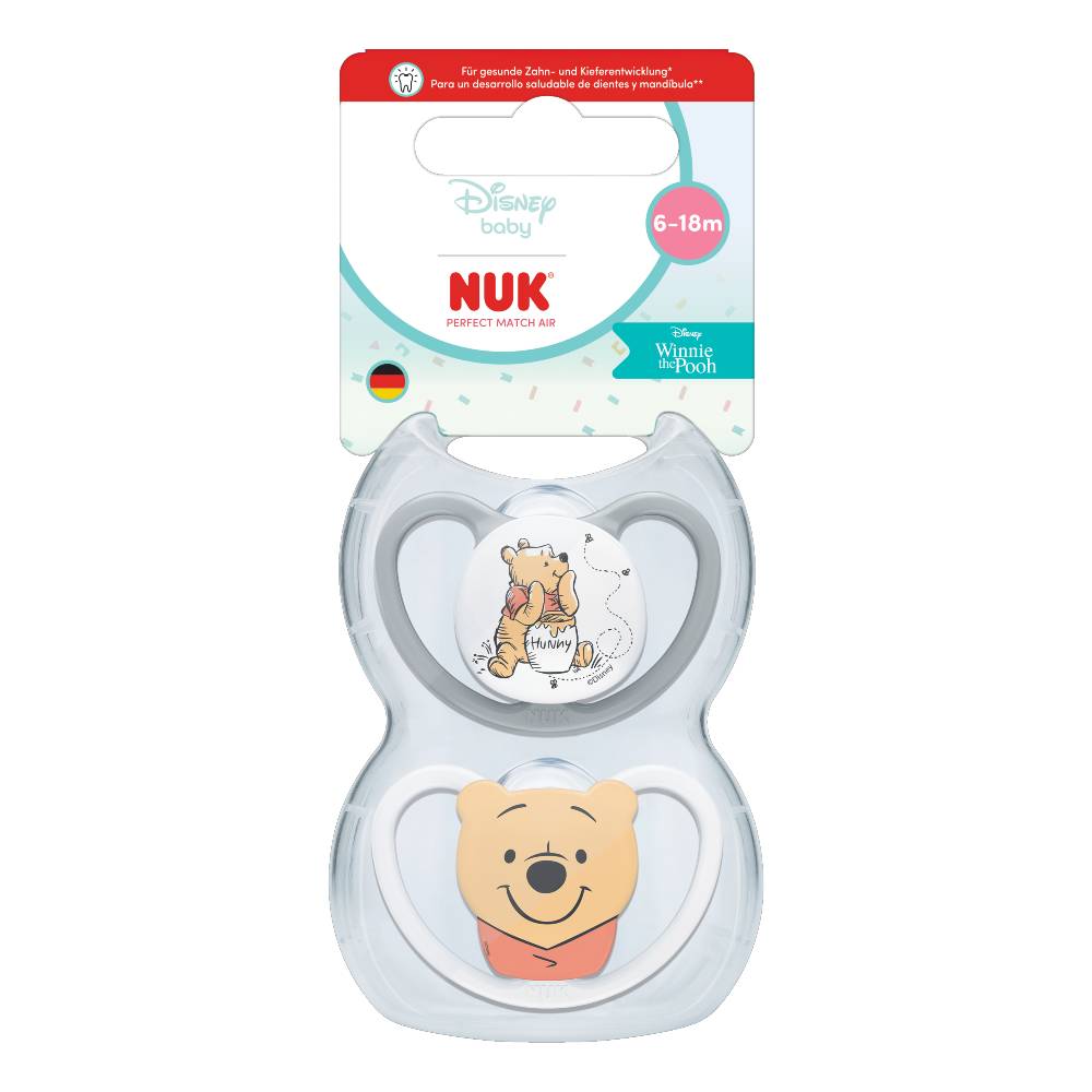 NUK Perfect Match Air Soothers 2pk