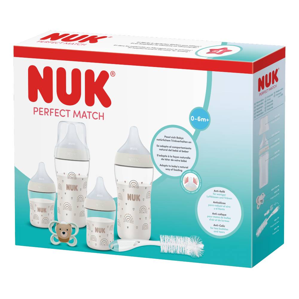 NUK Perfect Match Polypropylene Perfect Start Set