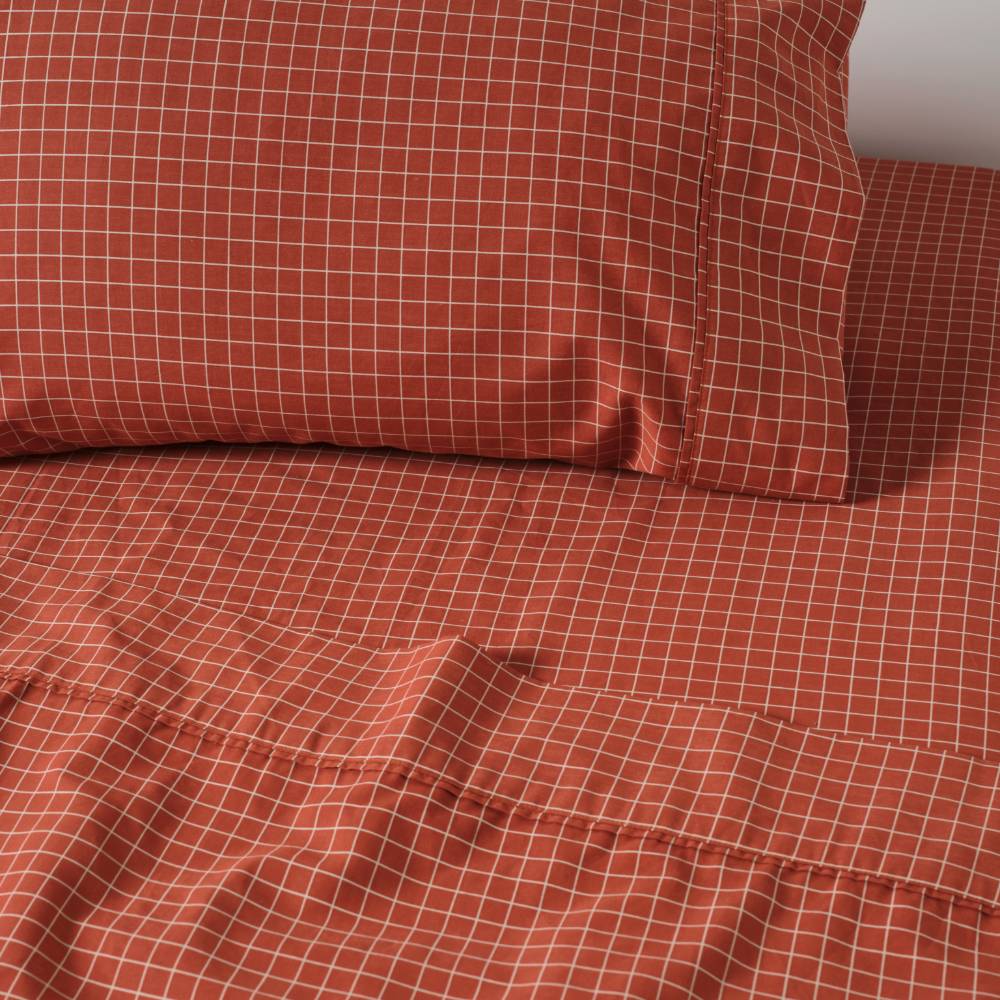 Linen House Sheet Set - Volley Check