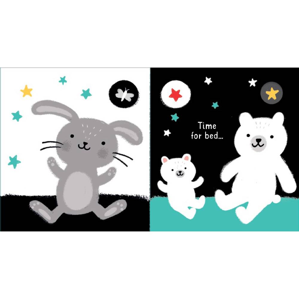 Usborne Baby's Black & White Books - Bedtime
