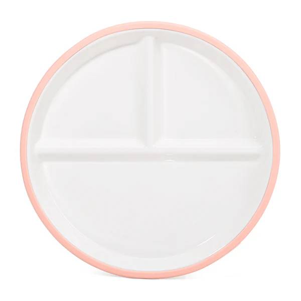 Litill Lapsi Ceramic Divided Plate with Suction Base
