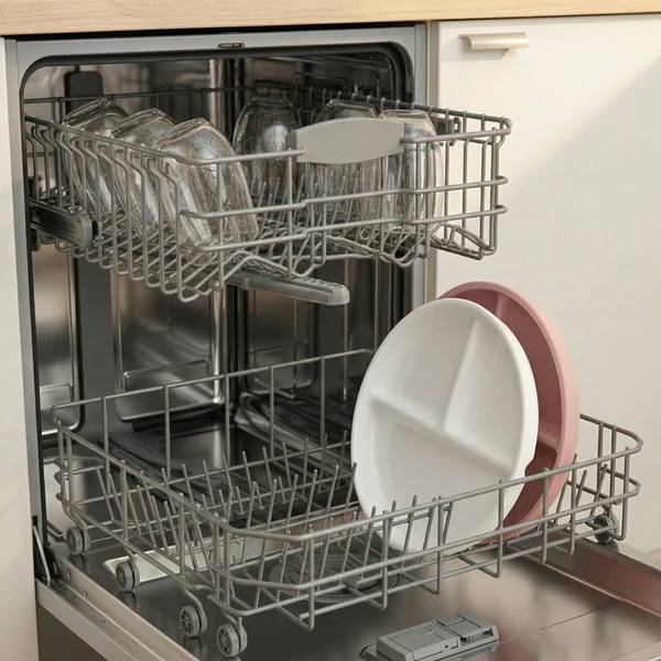 Litill Lapsi Ceramic Divided Plate with Suction Base