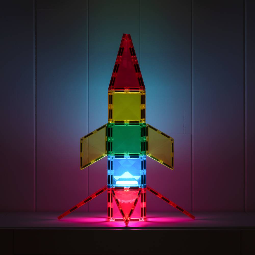 Connetix Light Rocket Pack - 30 Piece