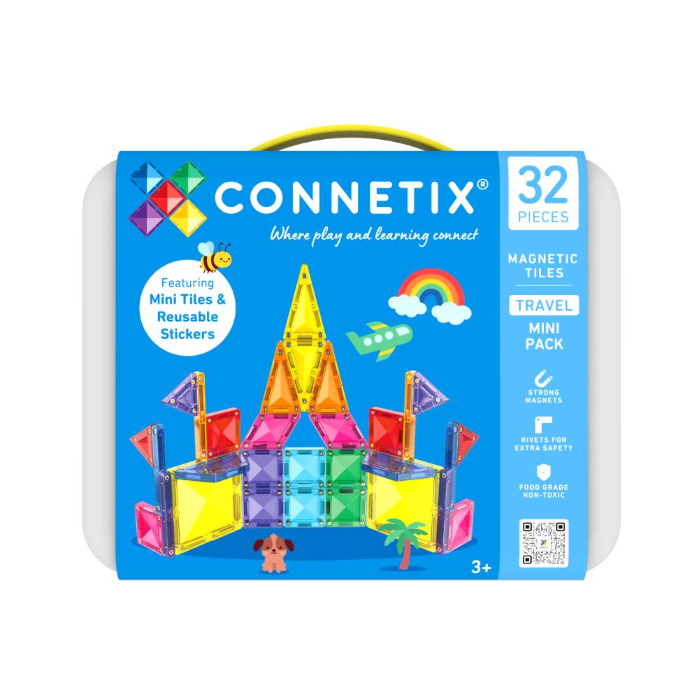 Connetix Travel Mini Pack - 32 Piece