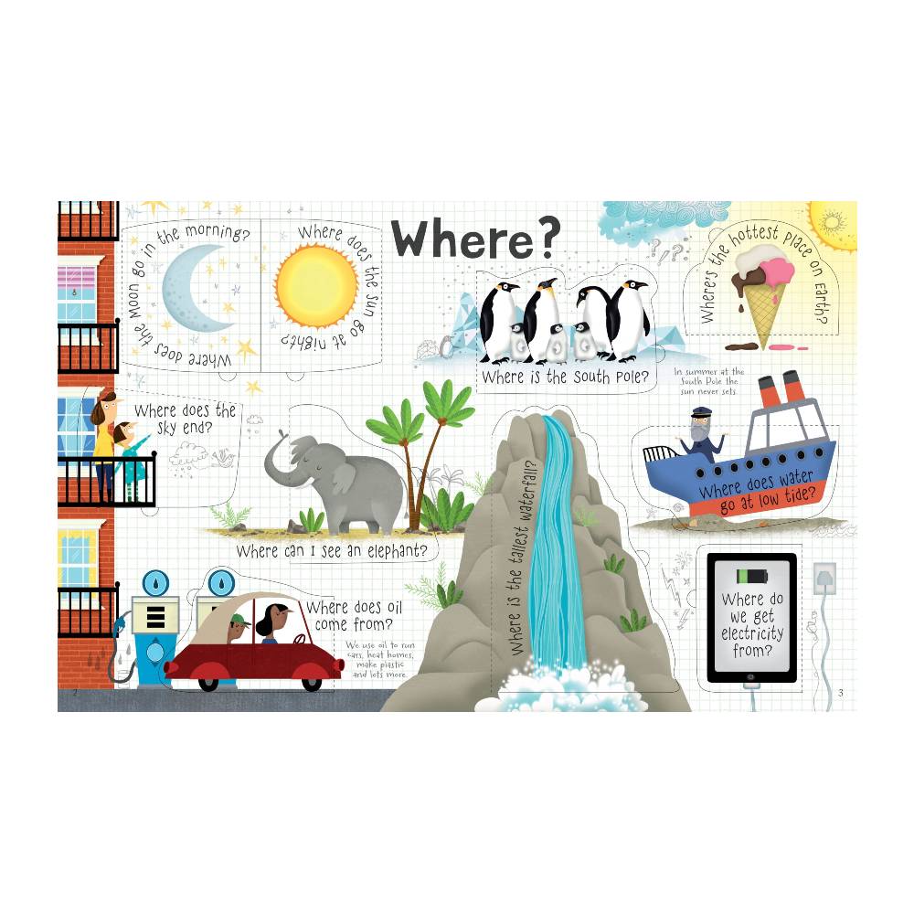 Book - Lift-the-flap Questions and Answers about Our World