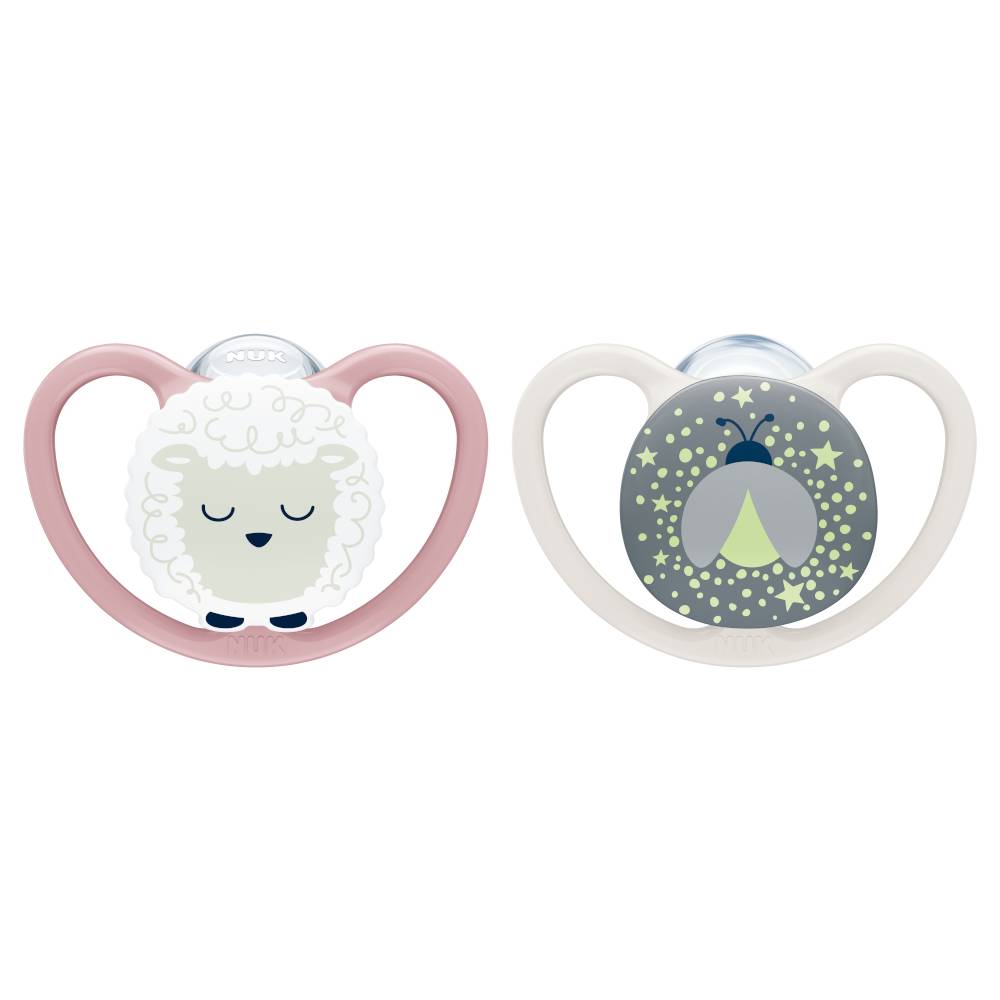NUK Perfect Match Air Night Soother 2pk
