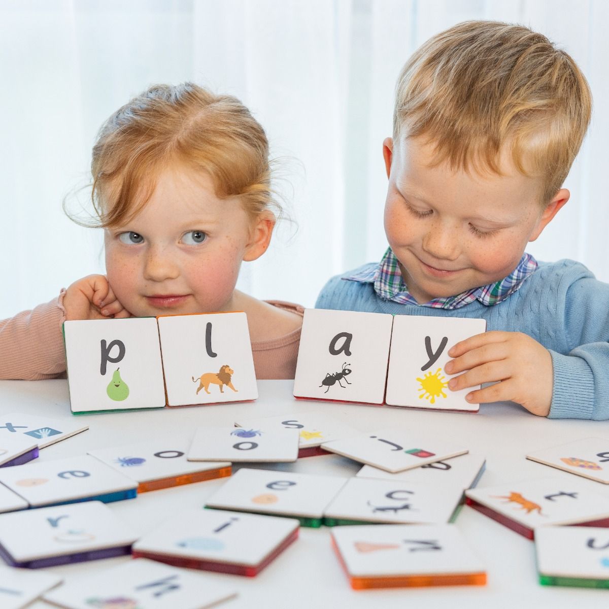 TileTek Tile Toppers Lower Case Alphabet Pack 40 piece