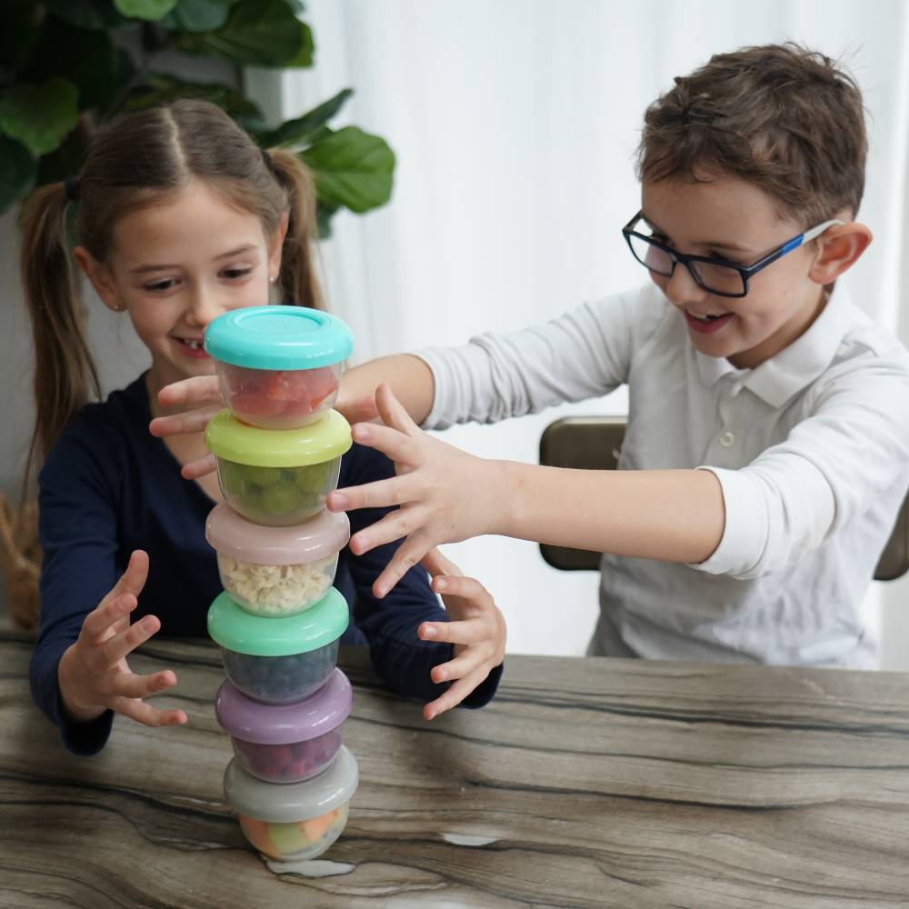 Melii Nesting Food Storage Containers 6pk