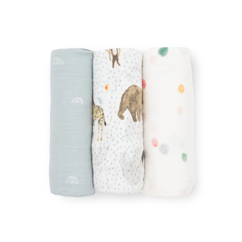 Little Unicorn - Cotton Muslin Swaddle Gift Set