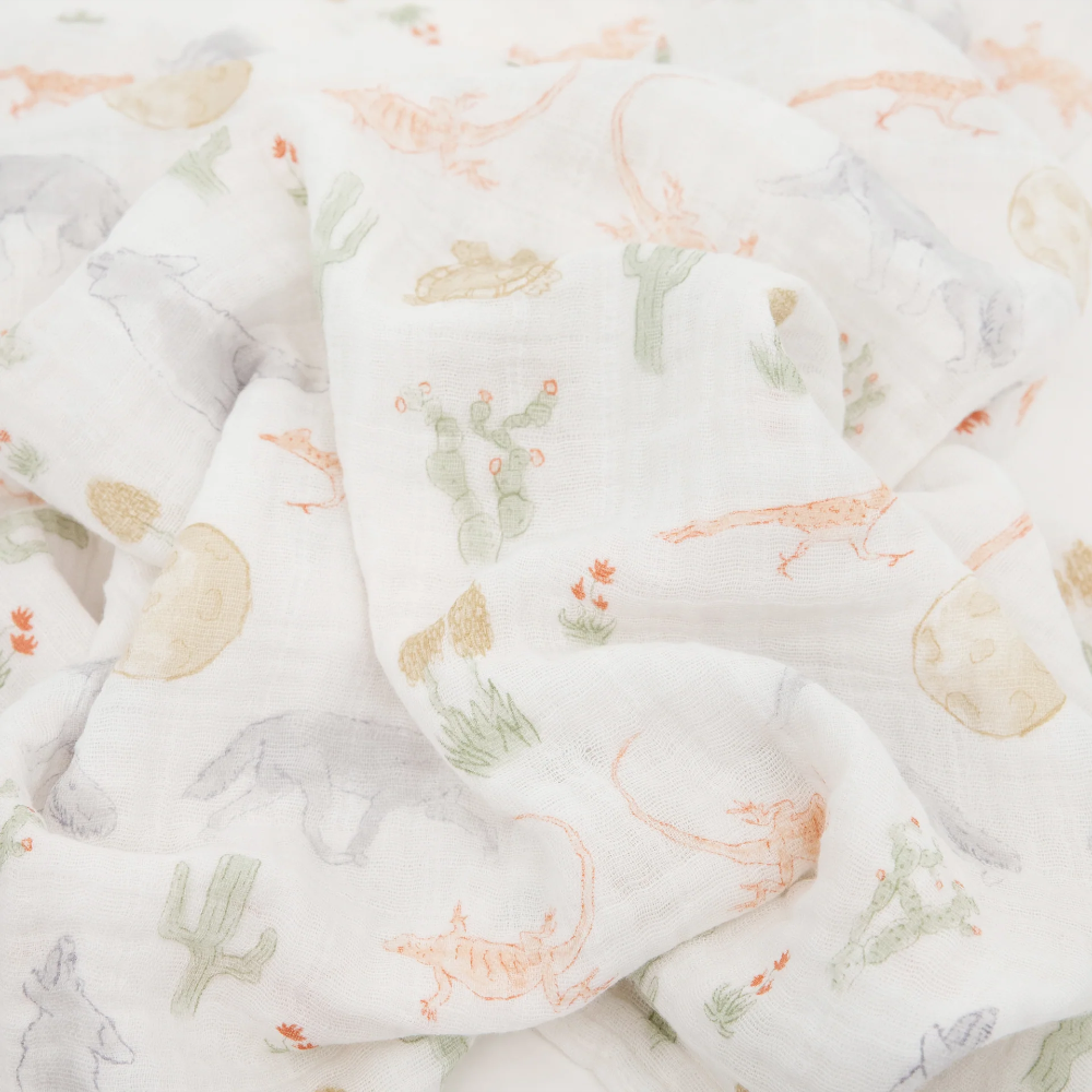 Little Unicorn - Cotton Muslin Swaddle Gift Set