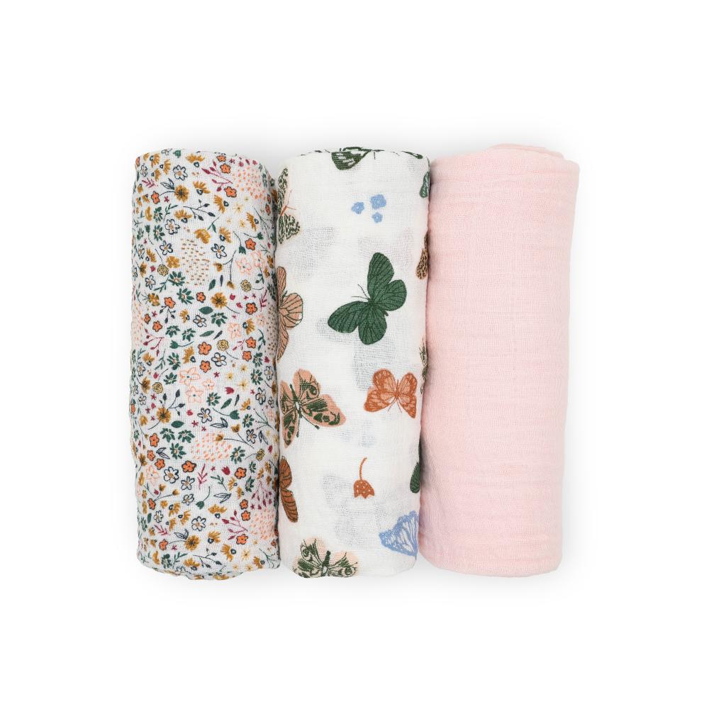Little Unicorn - Cotton Muslin Swaddle Gift Set