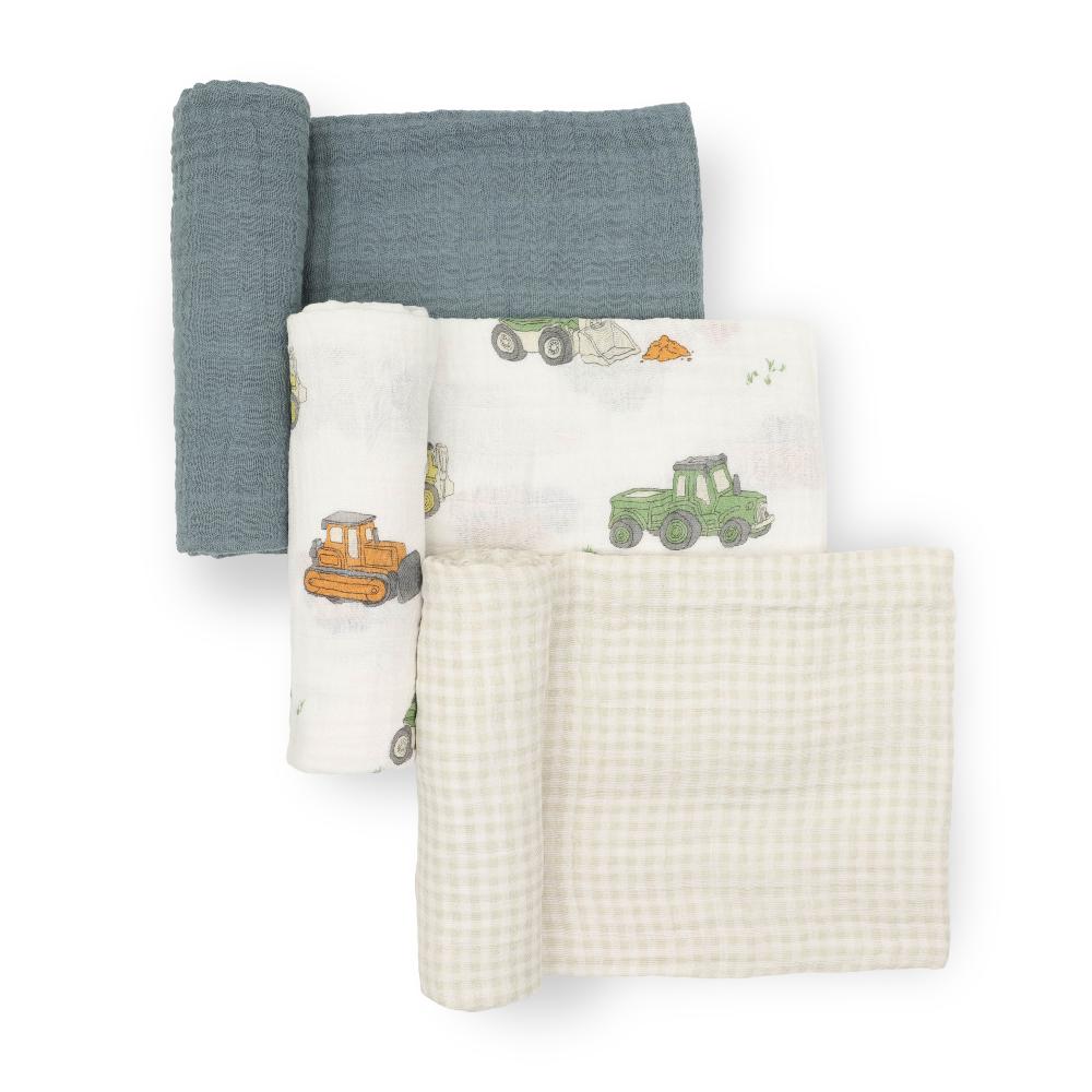 Little Unicorn - Cotton Muslin Swaddle Gift Set