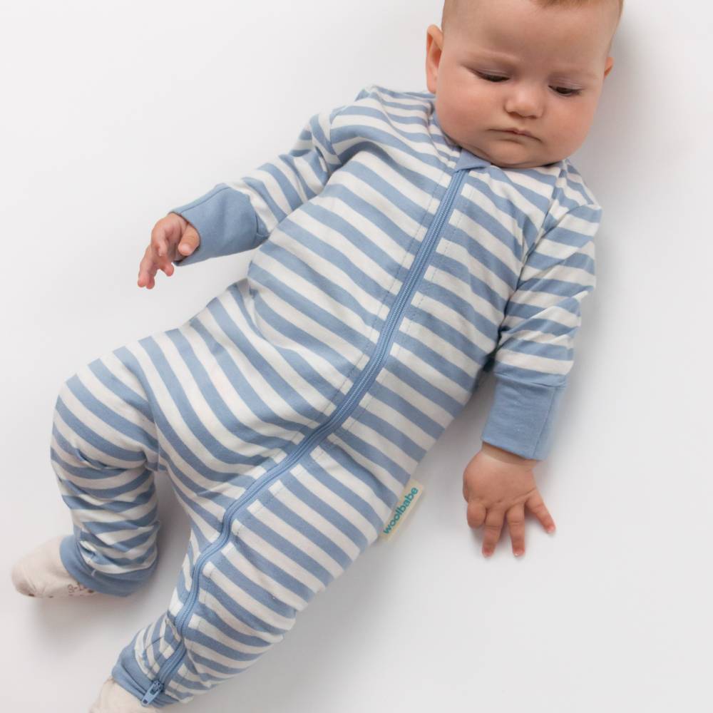 Woolbabe Merino/Organic Cotton PJ Suit