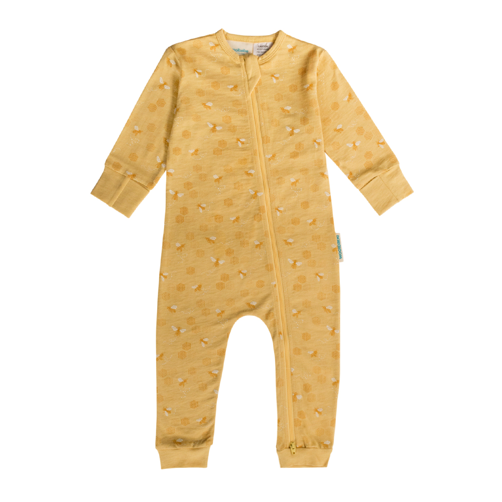 Woolbabe Merino/Organic Cotton PJ Suit