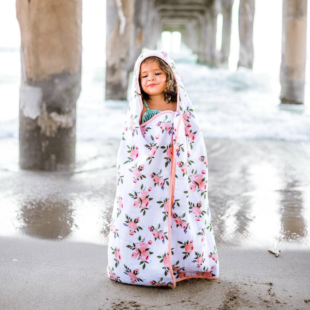 Little Unicorn - Big Kid Hooded Towel - Clearance