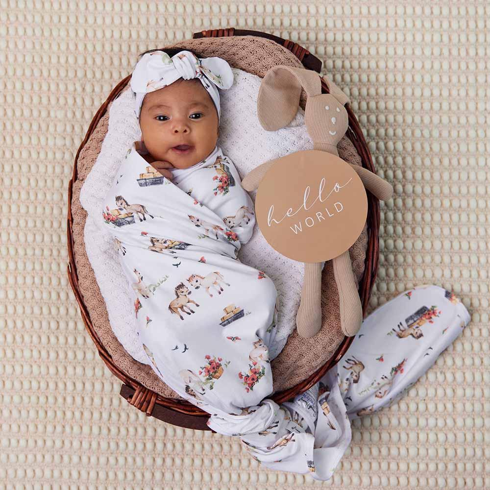 Snuggle Hunny Reversible Milestone Cards