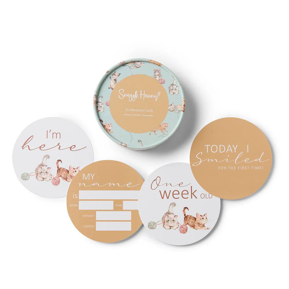 Snuggle Hunny Reversible Milestone Cards