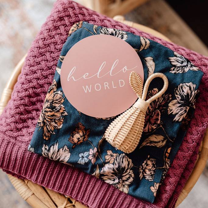 Snuggle Hunny Reversible Milestone Cards