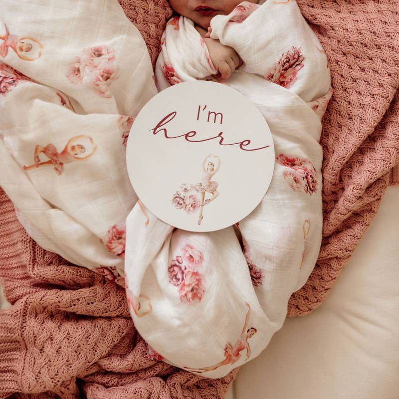 Snuggle Hunny Reversible Milestone Cards