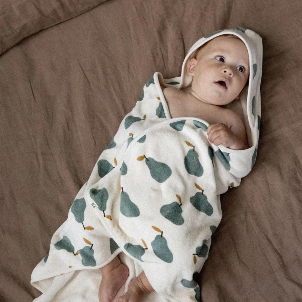 Nature Baby Organic Cotton Hooded Towel