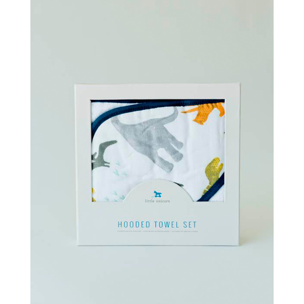 Hooded Towel + Wash Cloth - Discontinued Packaging