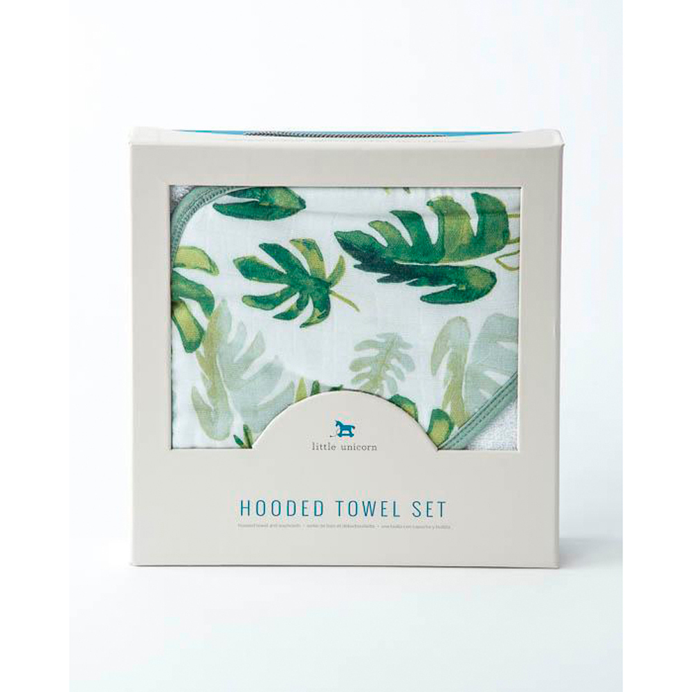 Hooded Towel + Wash Cloth - Discontinued Packaging