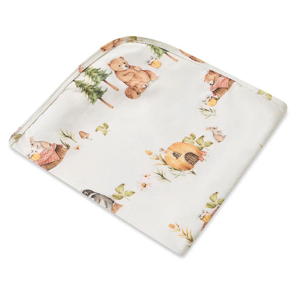 Snuggle Hunny Baby Jersey Wrap & Beanie Set