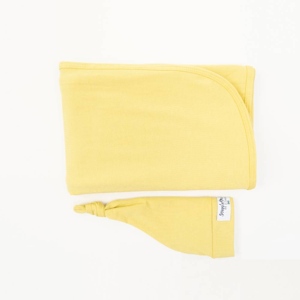 Snuggle Hunny Baby Jersey Wrap & Beanie Set
