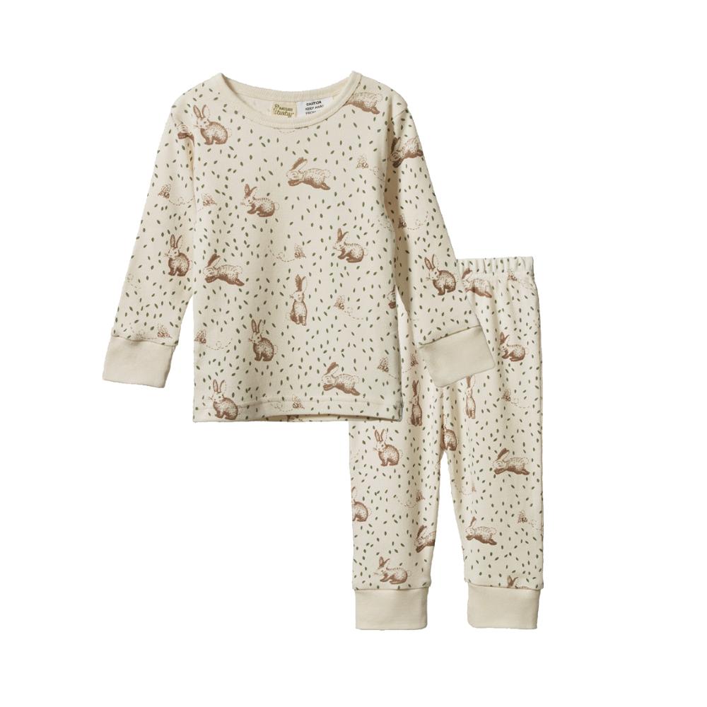 Nature Baby Long Sleeve Rib Pyjamas