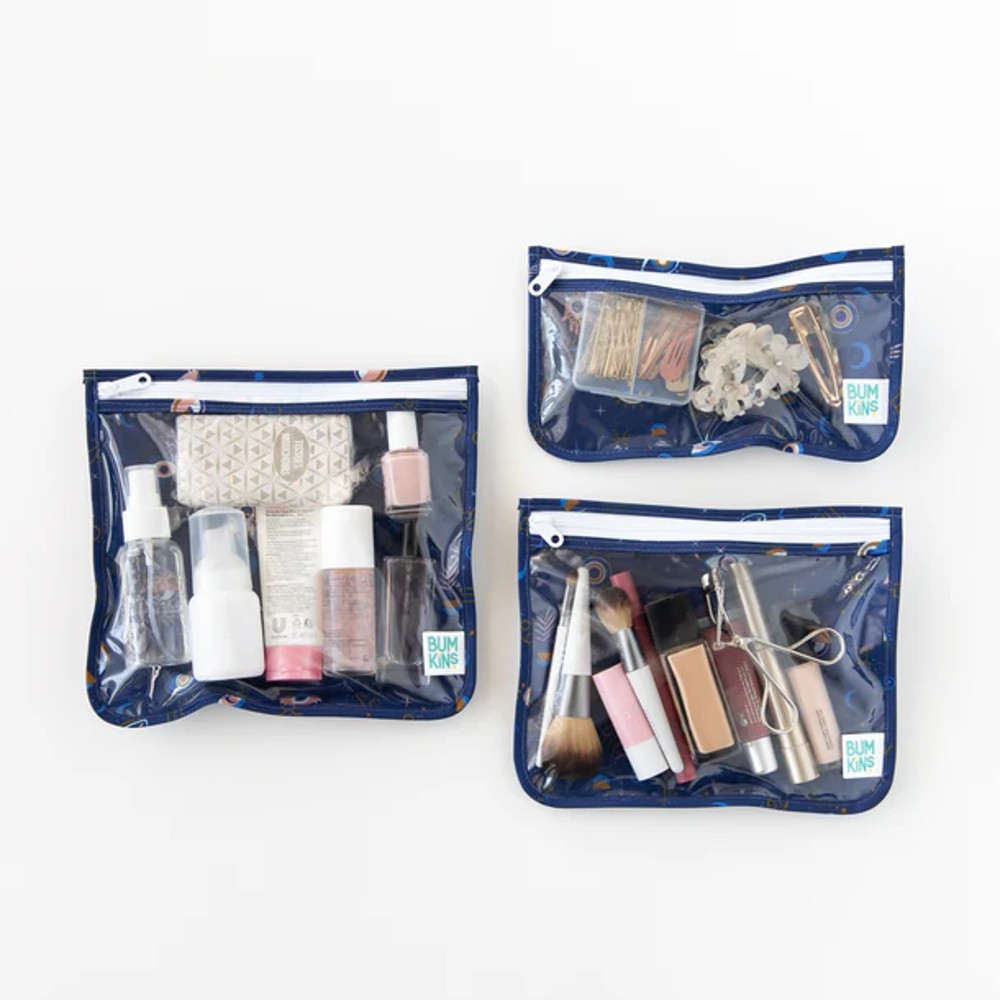 Bumkins Clear Travel Bag 3pk