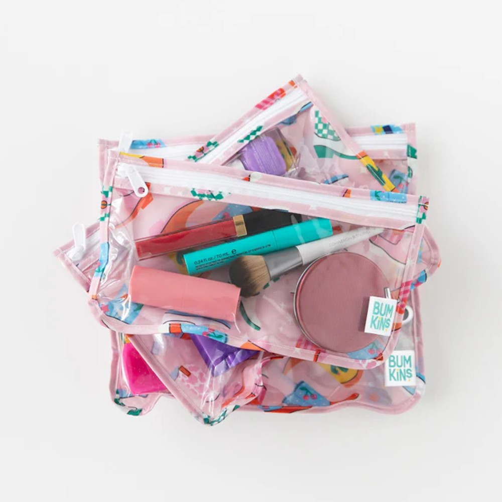 Bumkins Clear Travel Bag 3pk