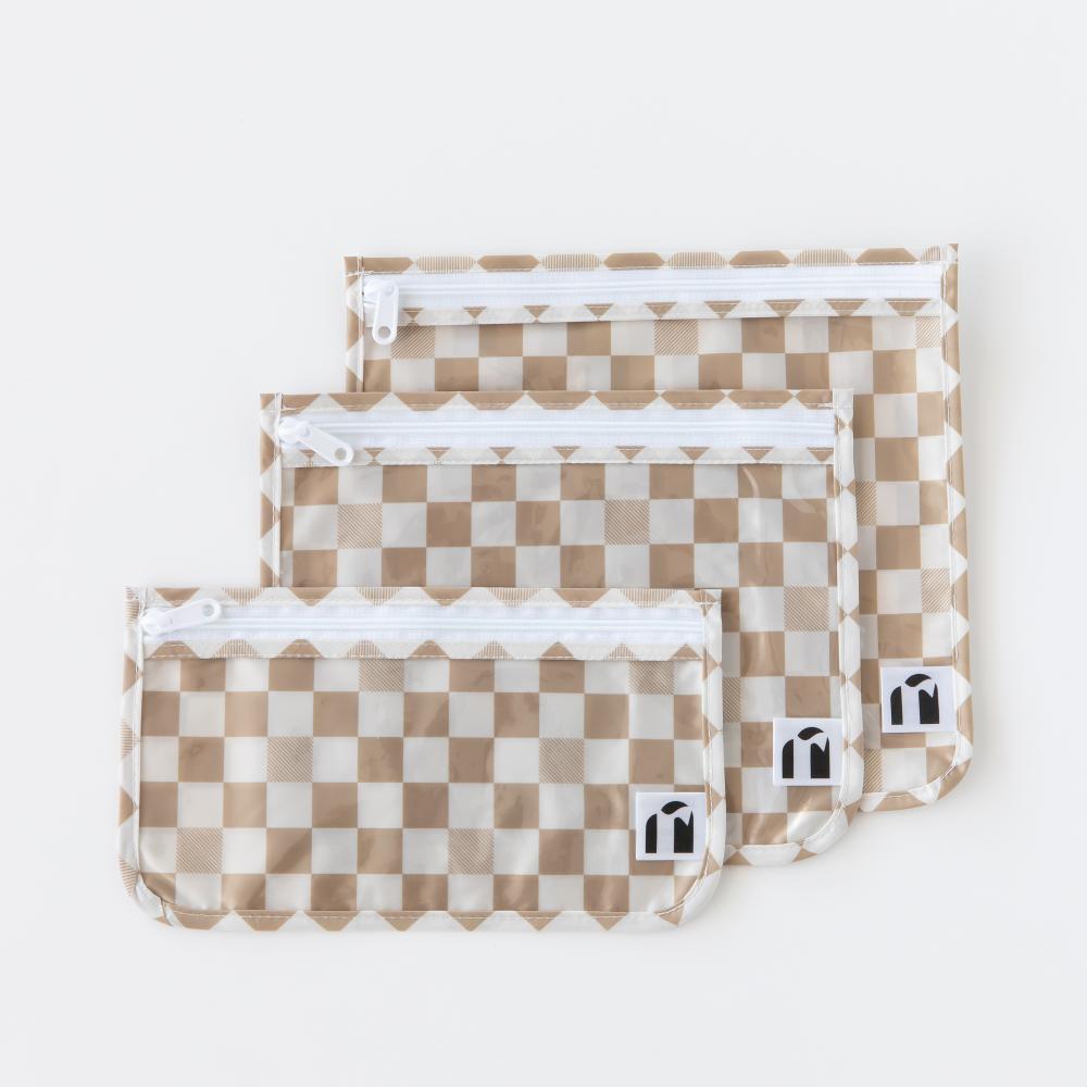 Bumkins Clear Travel Bag 3pk