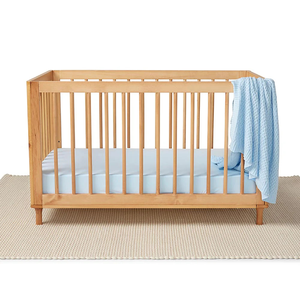Snuggle Hunny Kids Fitted Cot Sheet - 133 x 77cm