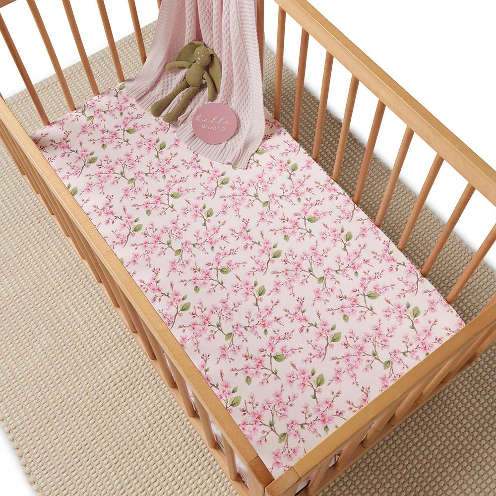 Snuggle Hunny Kids Fitted Cot Sheet - 133 x 77cm