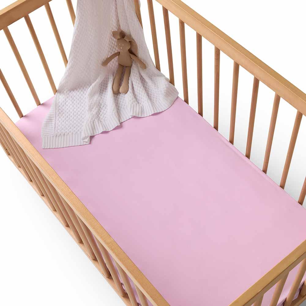 Snuggle Hunny Kids Fitted Cot Sheet - 133 x 77cm