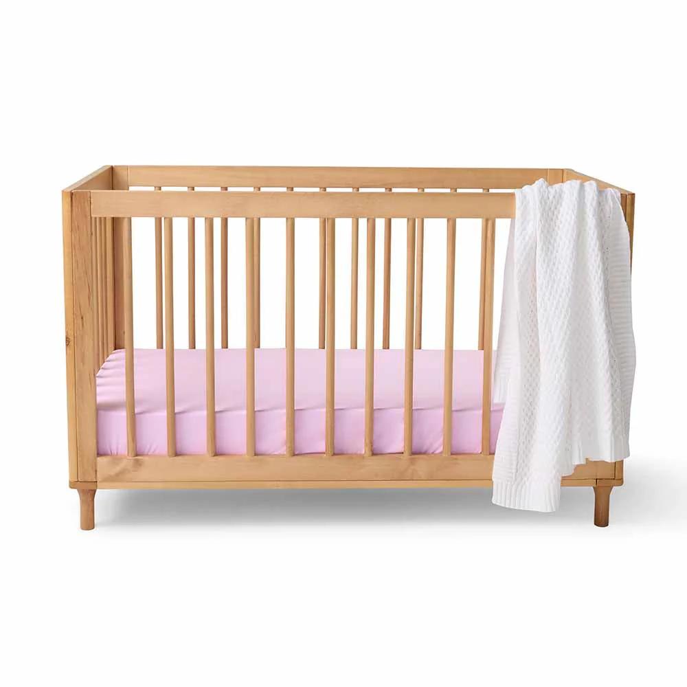 Snuggle Hunny Kids Fitted Cot Sheet - 133 x 77cm