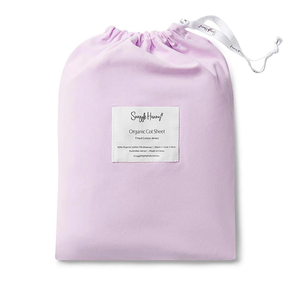 Snuggle Hunny Kids Fitted Cot Sheet - 133 x 77cm