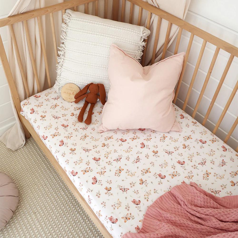 Snuggle Hunny Kids Fitted Cot Sheet - 133 x 77cm