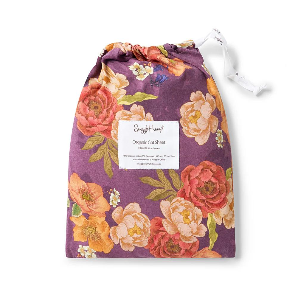 Snuggle Hunny Kids Fitted Cot Sheet - 133 x 77cm