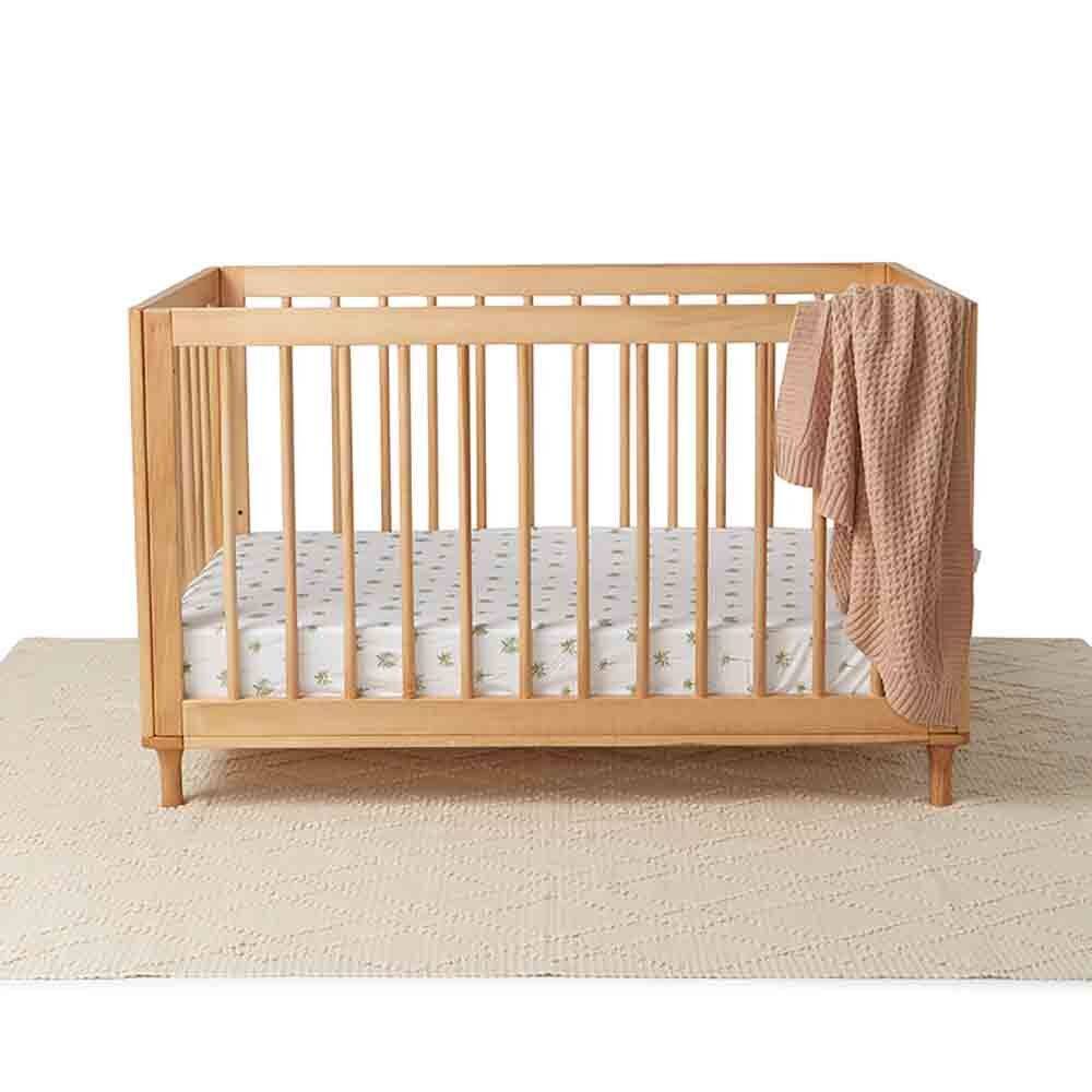 Snuggle Hunny Kids Fitted Cot Sheet - 133 x 77cm