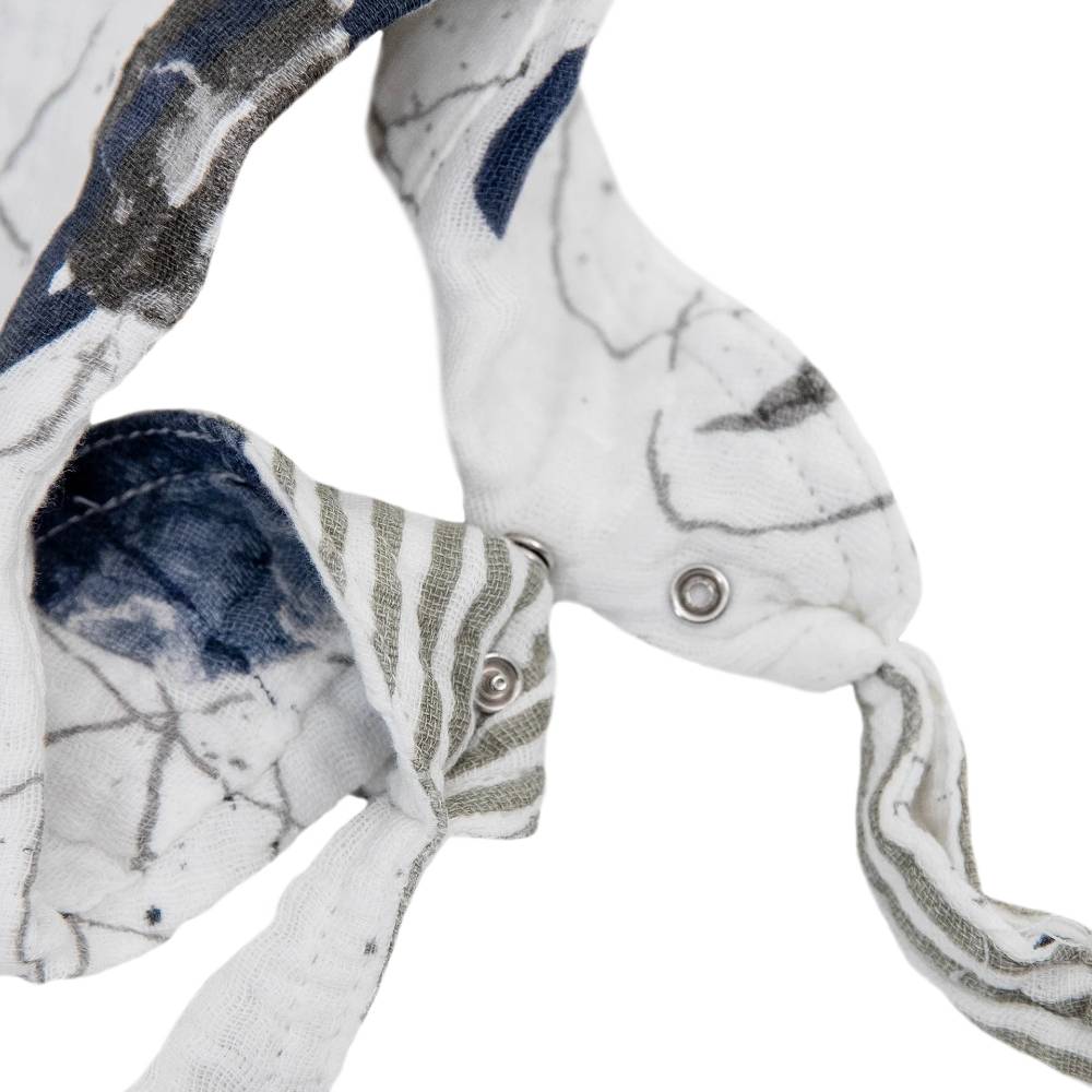 Little Unicorn - Reversible Muslin Bandana Bib - Clearance