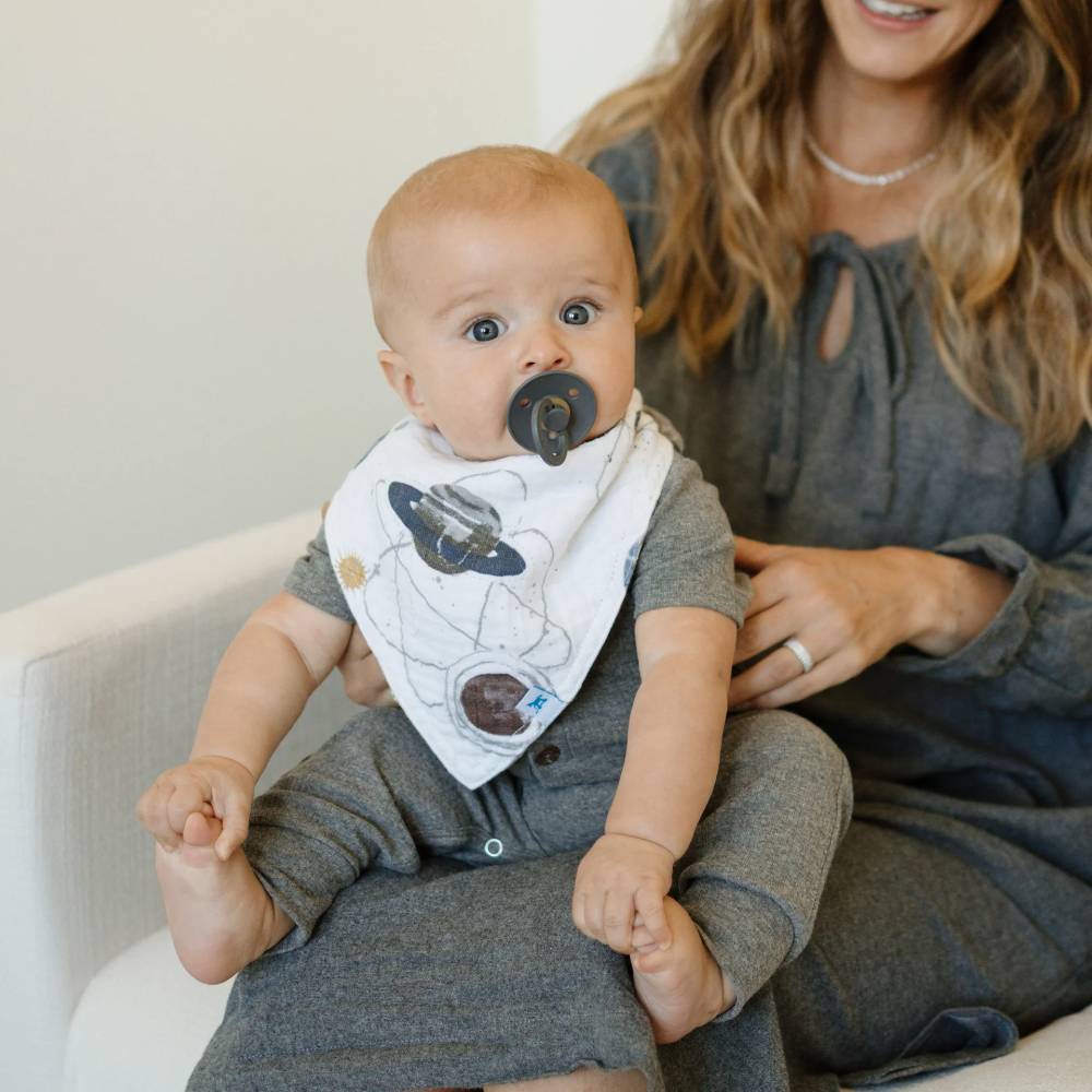 Little Unicorn - Reversible Muslin Bandana Bib - Clearance